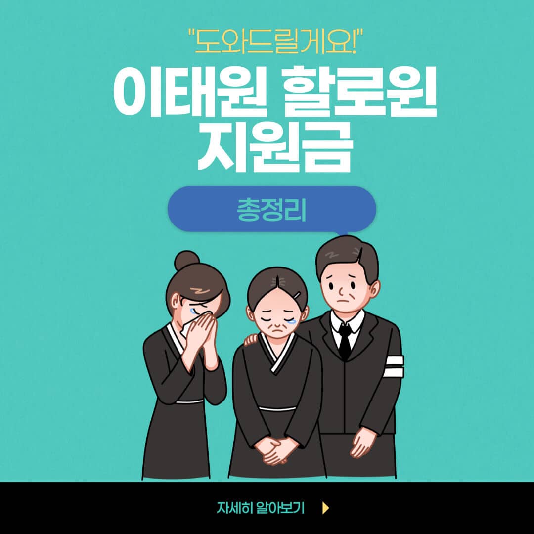 이태원 참사 지원금
